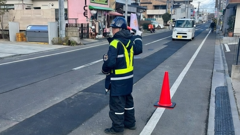 交通誘導警備_株式会社イースマイル_仙台・宮城の警備会社